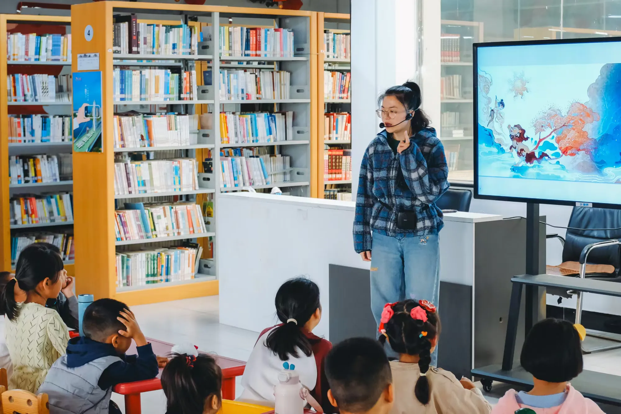 简篇-【高陵文旅】阅读文化节 | 阅读小精灵乐园——《月饼少侠》绘本故事分享会