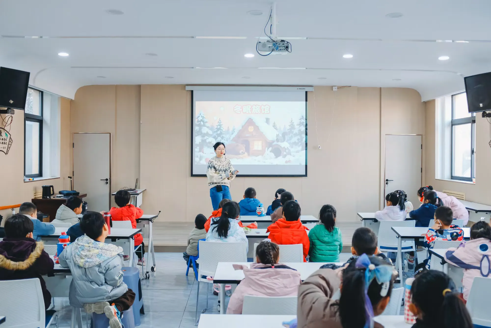 简篇-【高陵文旅】阅读小精灵乐园——《冬眠旅馆》绘本故事分享会