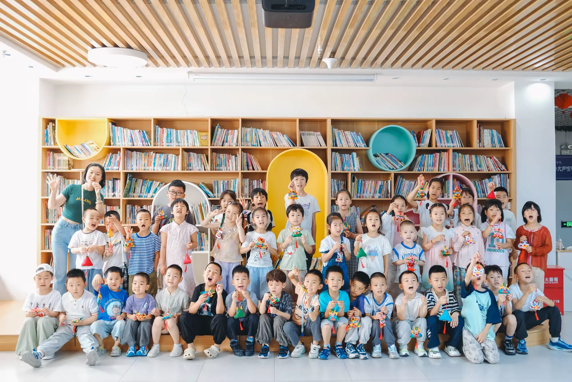 简篇-【高陵文旅】阅读小精灵乐园——《七只鼹鼠包粽子》绘本故事分享会
