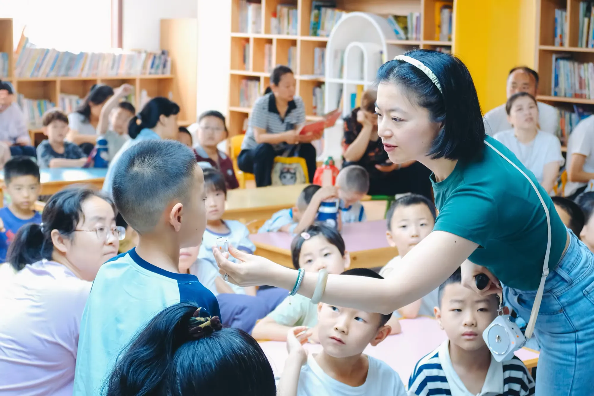 简篇-【高陵文旅】阅读小精灵乐园——《七只鼹鼠包粽子》绘本故事分享会