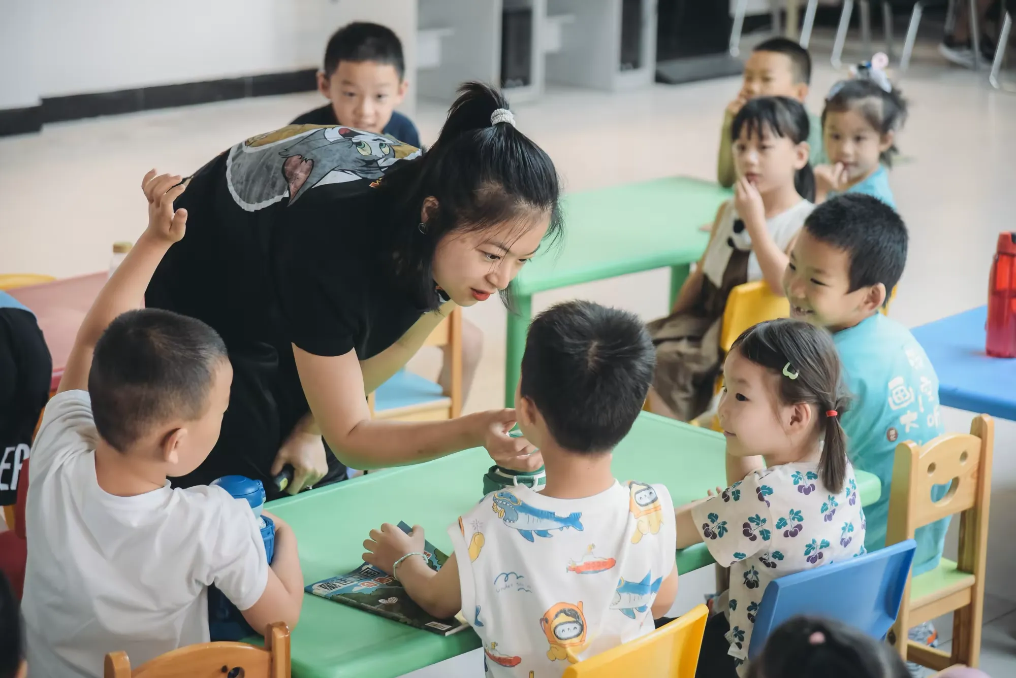简篇-【高陵文旅】阅读小精灵乐园——《我绝对绝对不吃番茄》绘本故事分享会
