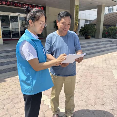 泺口社区开展“崇尚科学  反对邪教”宣传活动