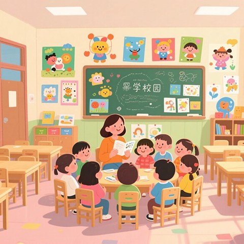 花地幼儿园果二班十月份成长足迹