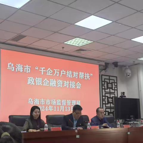 乌海分行助力小微企业发展，推动“千企万户大走访”行动见实效