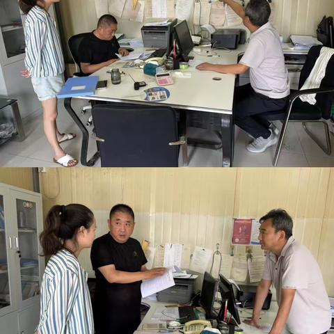 运输中心到货运公司进行走访调研