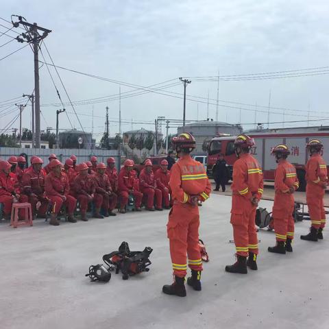 人人讲安全 个个会应急—中邦石油公司组织2025年度消防应急演练