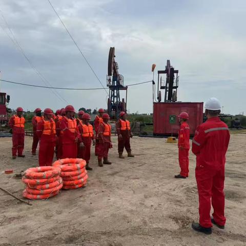 未雨绸缪 防患未然—中邦石油公司严密组织防汛抗洪演练