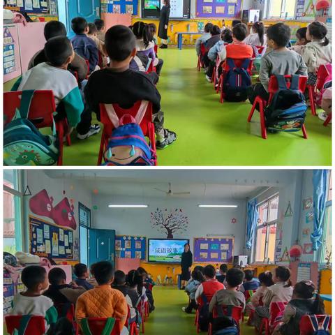 孙庄学校幼儿园“成语故事我来讲”