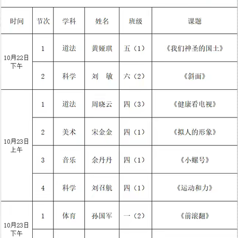 金秋赛课展风采    深耕磨砺促提升——砖桥镇中心学校本部综合组教师教学技能大赛纪实