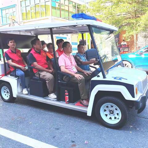 中山社区党支部开展创文巩卫工作