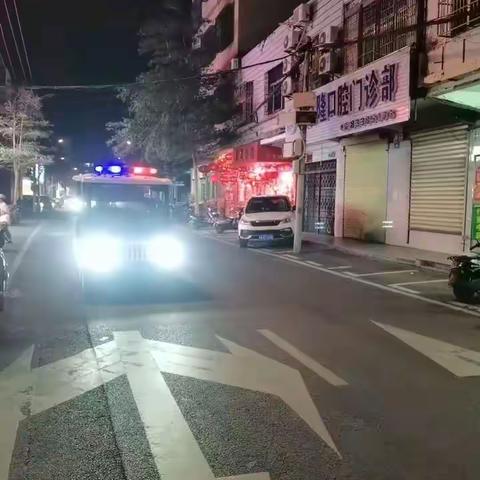 中山社区持续开展烟花爆竹管控宣传巡逻检查工作