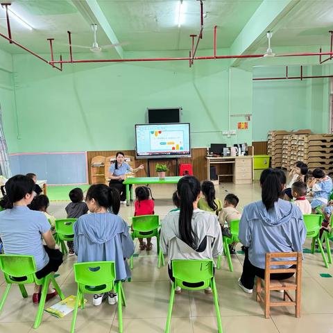 临高县和舍中心幼儿园《在种植活动中发展幼儿自主探索能力的实践研究》小课题研究课《绿箩怎么了》活动