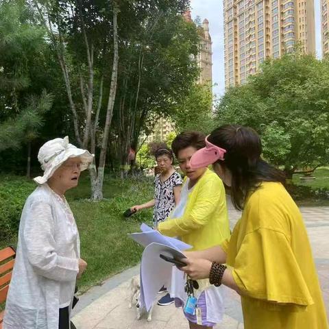群力街道翠湖社区开展垃圾分类宣传活动