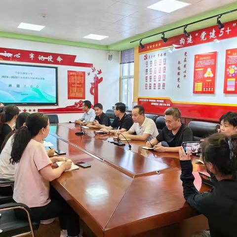 锤炼优秀团队 筑梦砥砺前行 开题凝智明思路 科研聚力行致远 ——临邑师范附属小学教育集团课题开题报告交流会