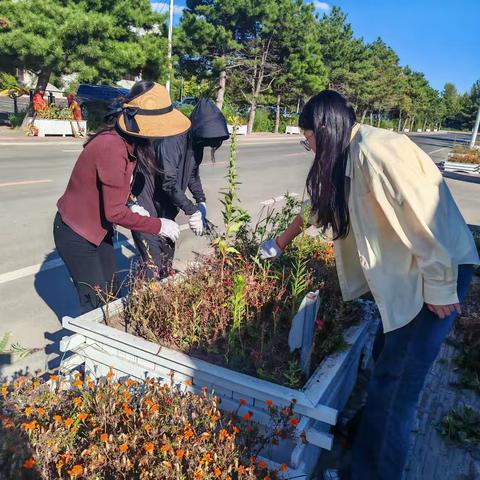 石化街道持续开展“清洁家园”志愿服务活动