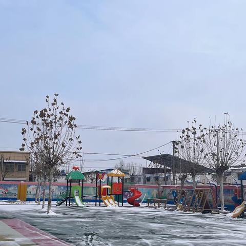 “幼见雪景，美丽邂逅”——李楼小学附属幼儿园