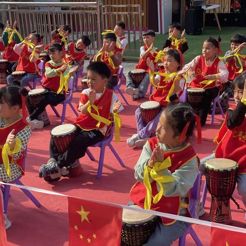“音”你而来 • “鼓”动未来，英贝幼儿园第二届非洲鼓展示