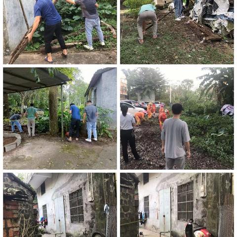 2023.11.9东占社区开展“冬季攻坚”专项行动