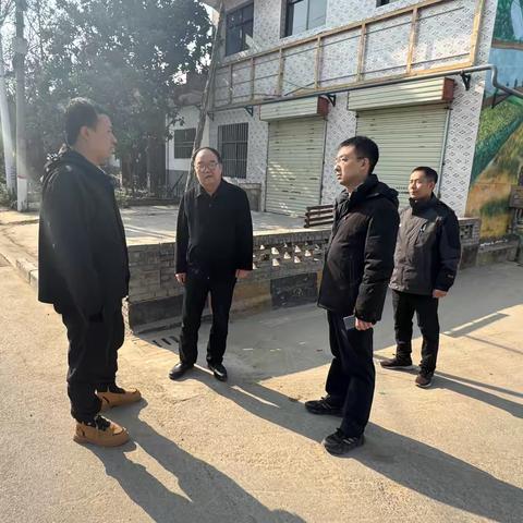 生态环境长安分局对辖区“千万工程”农村污水治理情况进行督导检查