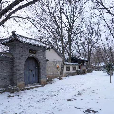 2026年西沽公园初雪：古建与雪的静谧交响