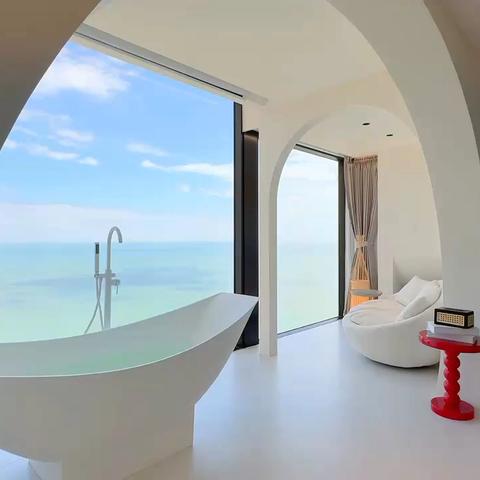 Seafog思弗民宿·漫花 ‍ 沉浸式海景度假体验 （1栋16楼1601）