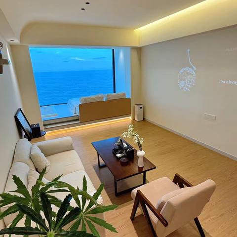 2栋B漫归1716｜无遮挡海景落地窗大床房 ‍ ‍