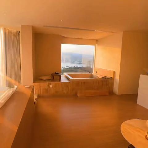 270度°浴池海景日落大床房