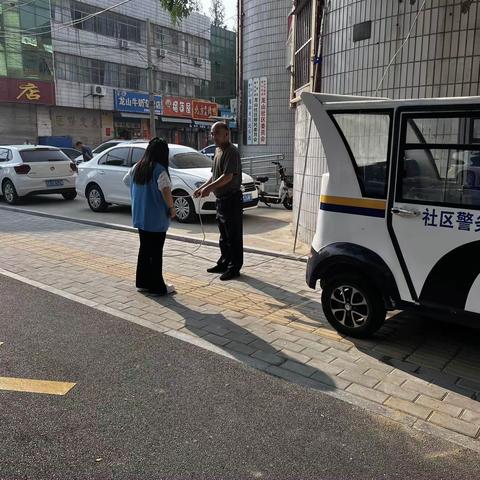 榆山街道龙山社区：电线脱落存隐患 “格格”出马护平安