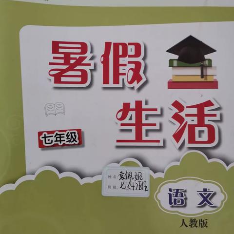 袁佩妮的暑假作业展示