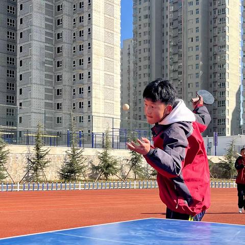 有梦你就来，爱乒更精彩 ——旬邑县恒大中学首届乒乓球赛