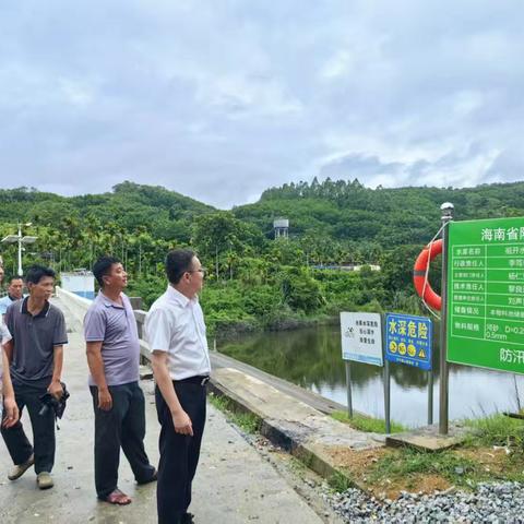 筑牢防汛防风“安全网”——县委常委、宣传部部长马科科赴本号镇开展防范台风“蝴蝶”专项督查指导