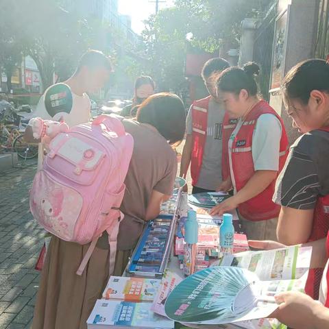 【江汉区民族街社区戒毒康复中心】“开学第一课” 禁毒宣传活动