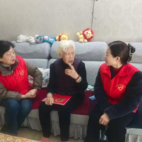 石化社区“情暖冬日·关爱夕阳”志愿者服务活动