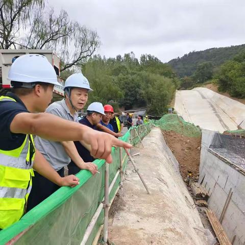 引汉济渭建管公司开展节前安全大检查