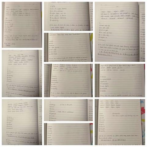 十班六组英语作业