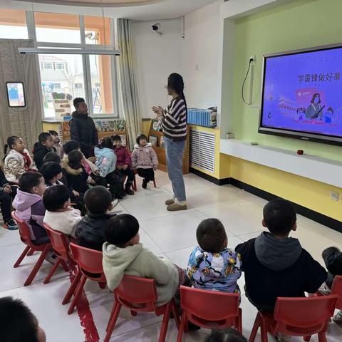 西夏区同阳幼儿园开展学习雷锋主题活动