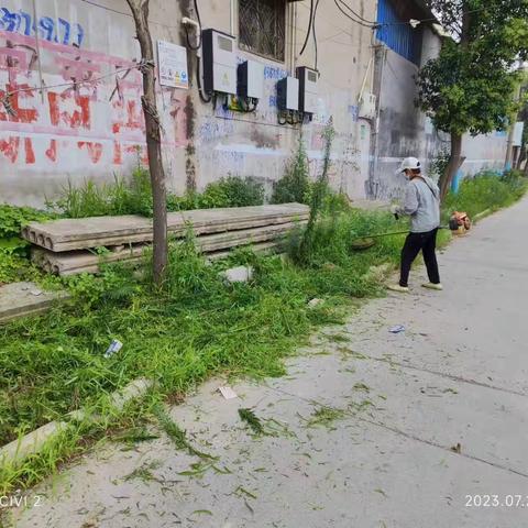 【平原镇水南村新时代文明实践站】环境卫生整治活动