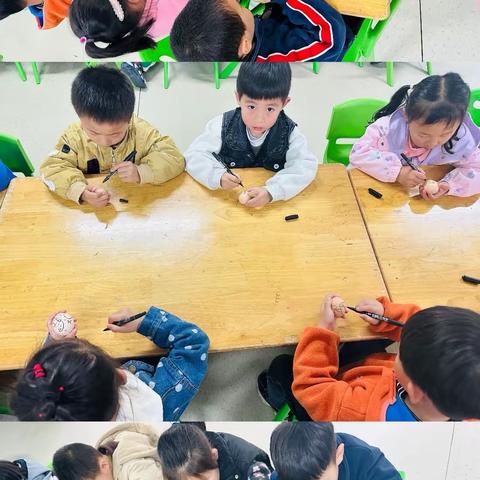 商幼蓝湖绿城幼儿园—属于中二班的四月春光