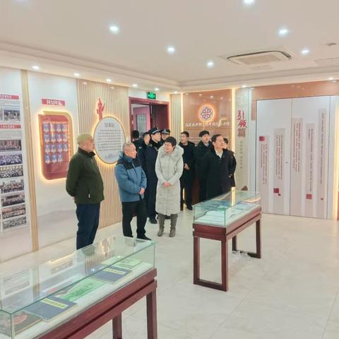 花园路街道主要领导带队开展节前安全检查