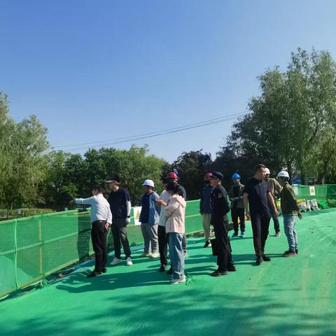 花园路街道主要领导带队开展节前安全检查