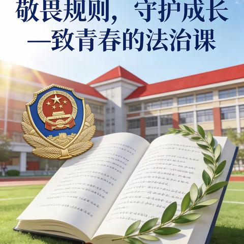 法治进校园 | 当警徽遇上校服，这场青春必修课超“有料”！