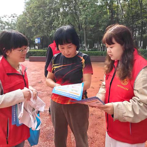 西安市生态环境局高陵分局开展大气污染防治宣传活动