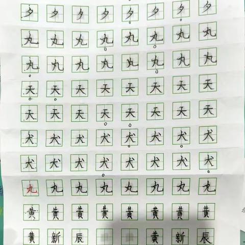 黄新辰暑假第三次作业。8次古诗+摘抄，5篇作文，练字若干