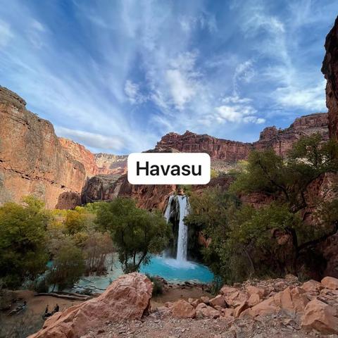 Supai-炎热荒漠中印第安人的一片峡谷绿洲