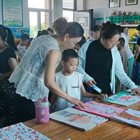 “多彩暑假 圆你画家梦”——记录景毛小学暑期美术托管班点点滴滴