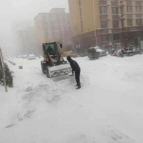 ❄️无惧风雪，奋力前行✊—鑫鼎人在行动