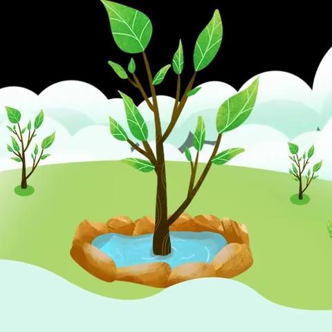 “植”此青绿       拥抱春天——景丰中小学五年级三班植树节主题活动