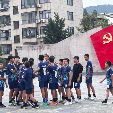 八月三日龙川学校足球训练第十二日