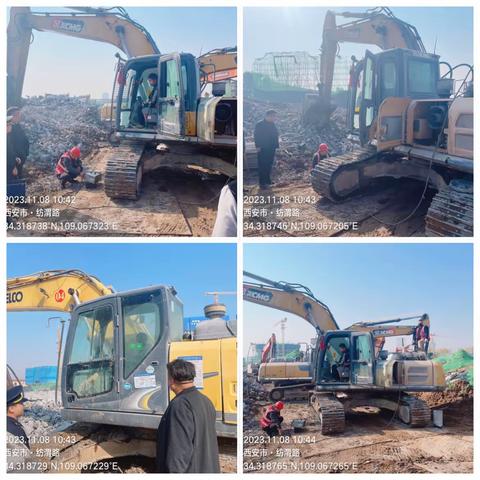 浐灞生态区开展非道路移动机械专项检查行动