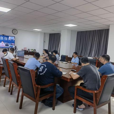 【见心践行】建新街道召开防汛工作部署会议